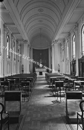 LORETO CONVENT  INTERIOR OF CHAPEL